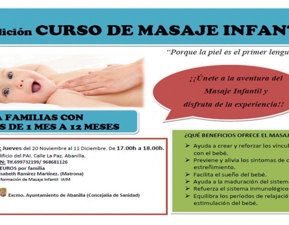 matronaCartel Masaje Infantil