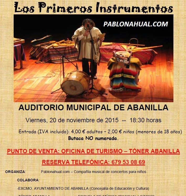 CartelConciertoPrimerosInstrumentos