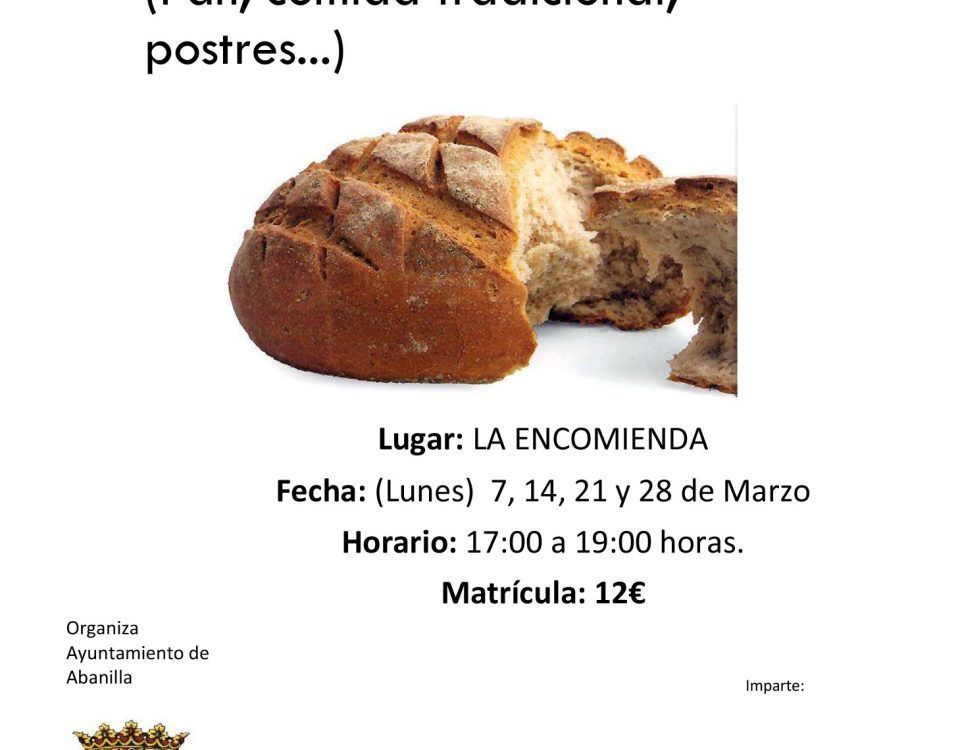 TALLER COCINA ABANILLA