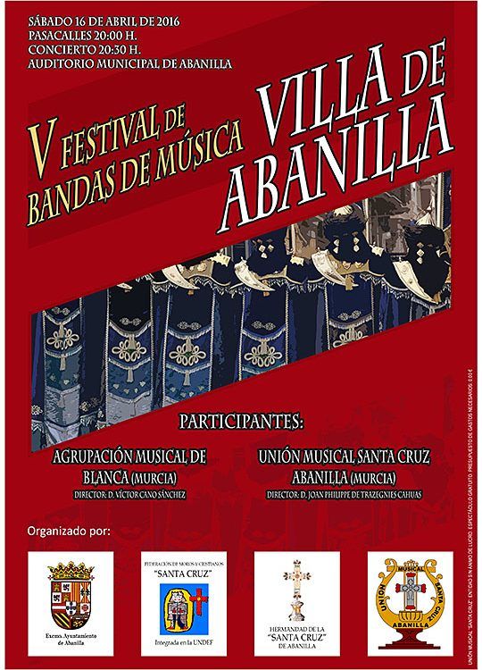 V Festival bandas 2016p