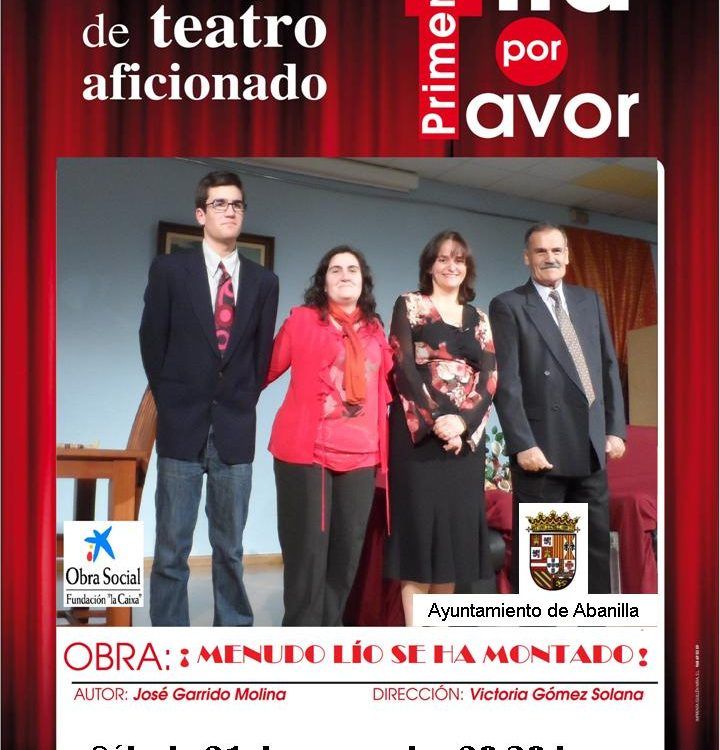 OBRA DE TEATRO menudo lio
