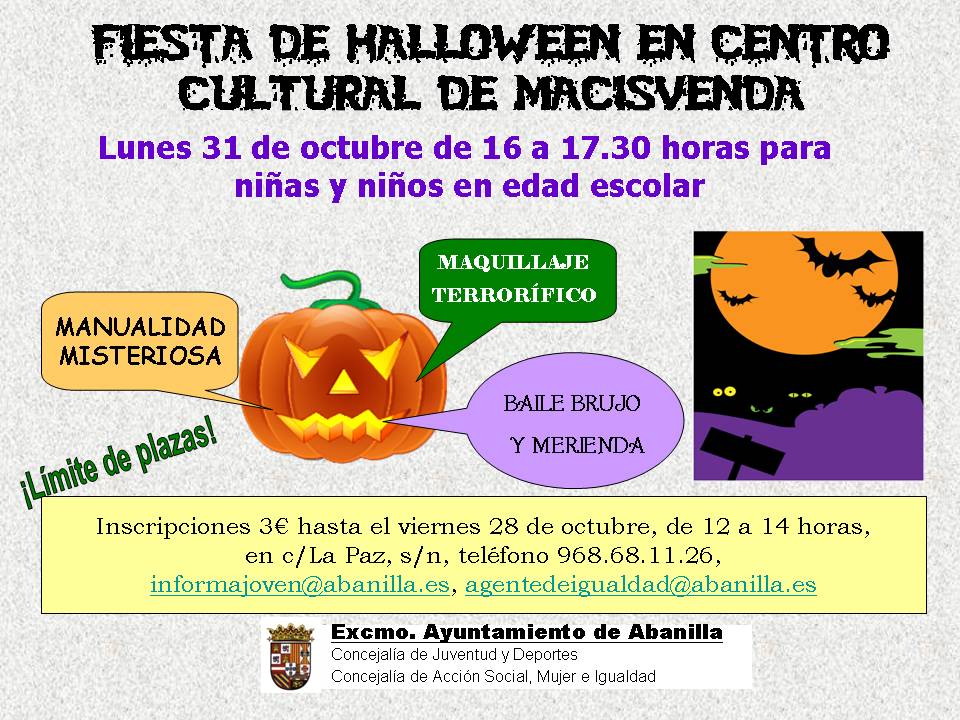 FIESTA DE HALLOWEEN macisvenda