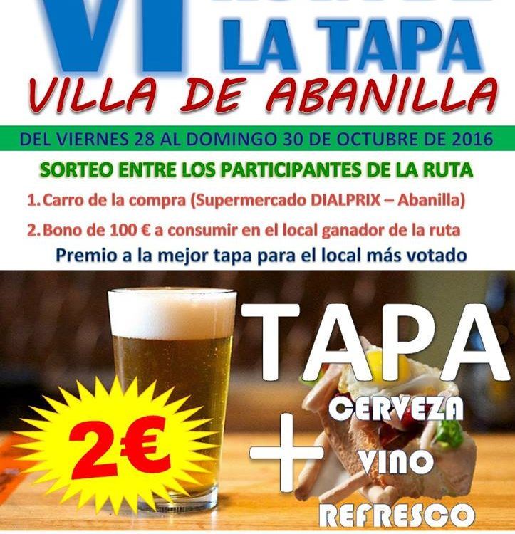Ruta de la Tapa Abanilla 2016