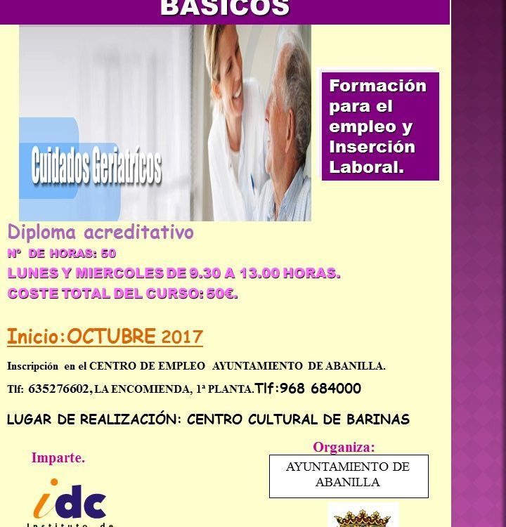 2017 CARTEL BARINAS cuidados geriatricos