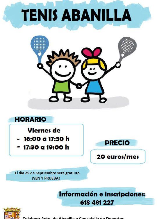 Tenis Abanilla 2017