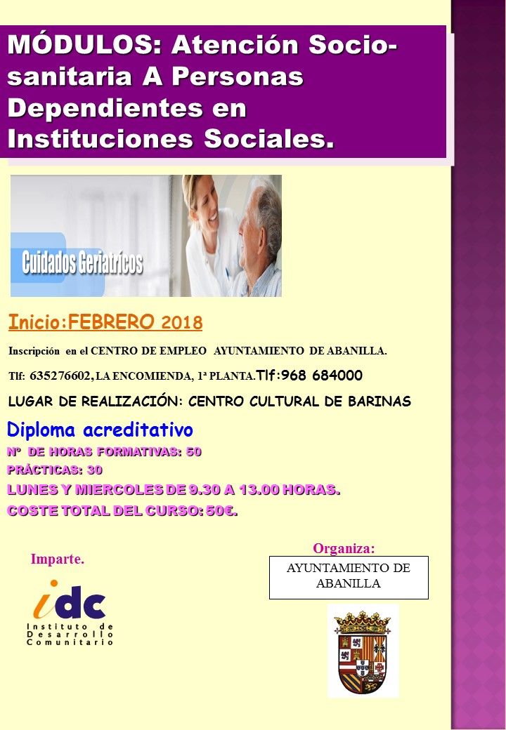 2018 CARTEL BARINAS ATENCION SOCIO SANITARIA