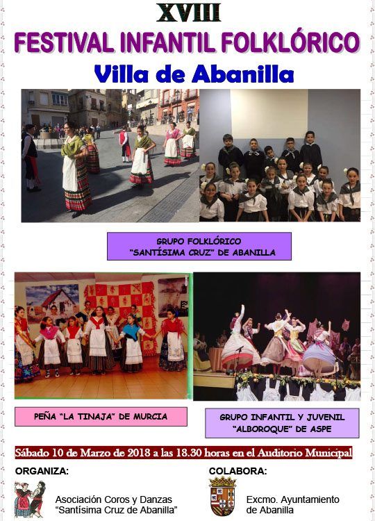 XVIII FESTIVAL INFANTIL DE COROS Y DANZAS