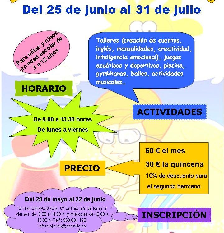 CARTEL ESCUELA DE VERANO 2018