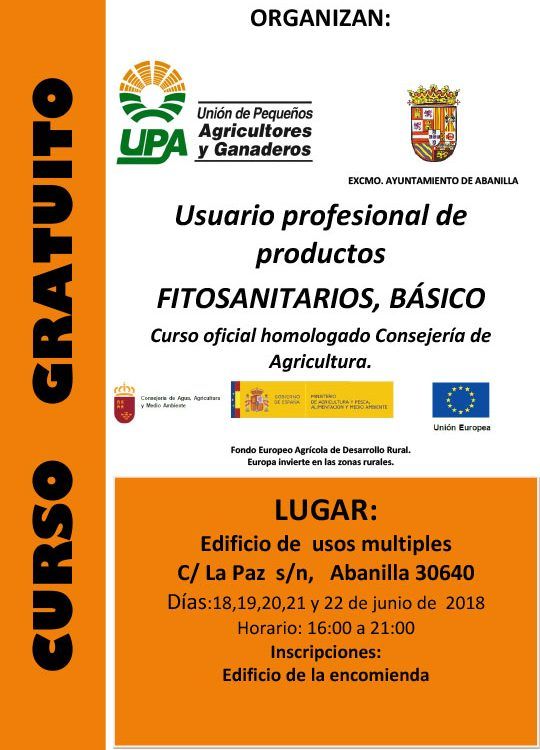 Curso Profesional Fitosanitario Basico 18 06 2018