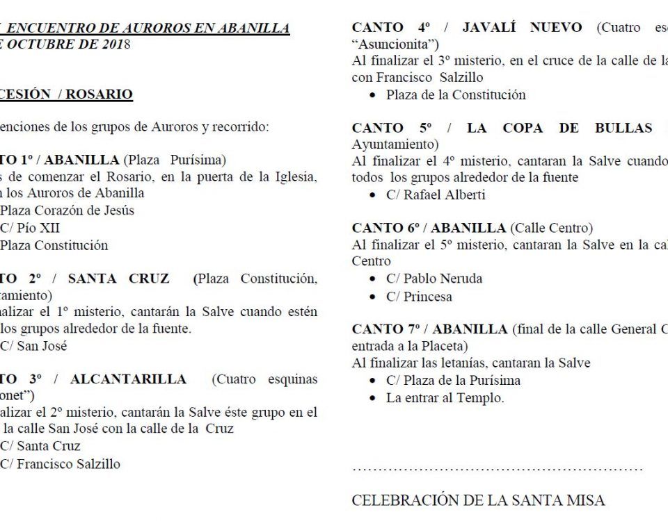 encuentro auroros1
