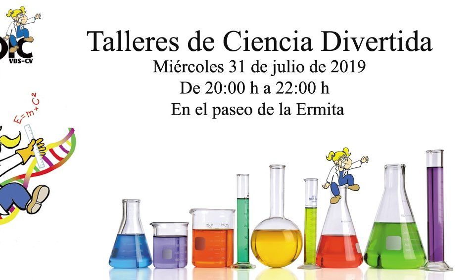 Cartel de Ciencia Divertida 23 7 19 Abanilla