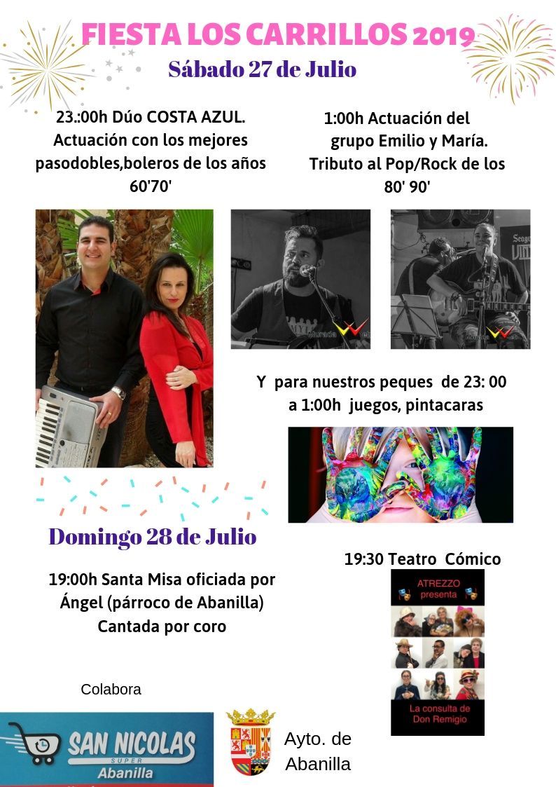 Fiestas de Los Carrillos   27 y 28 de julio