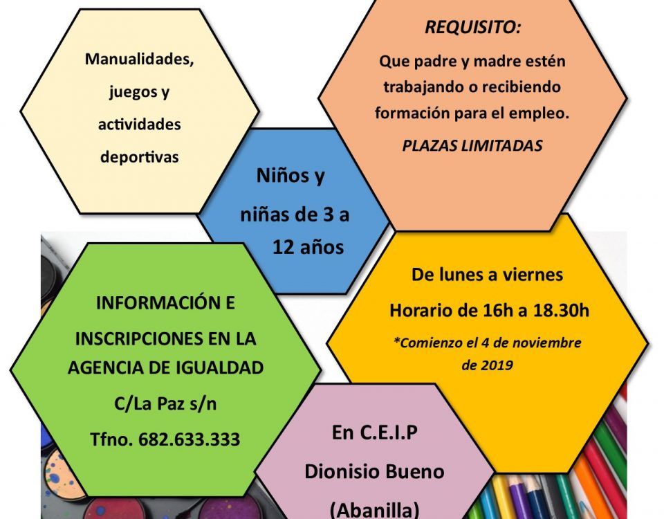 Cartel 2019 ludoteca